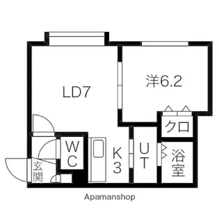 KAISER(カイザー)【2階】の間取り