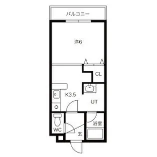 パークコート恵み野【0403号室】の間取り
