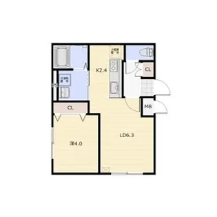 POLKU(ポルク)【2階】の間取り