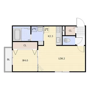 FACET(ファセット)【2階】の間取り