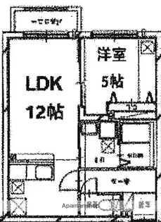 カーサボールパーク【203号室】の間取り