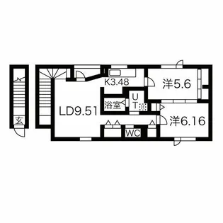 CASA VICENS(カーサビセンス)【2階】の間取り