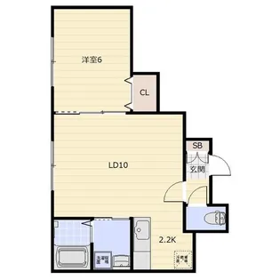 Sky Court【2階】の間取り