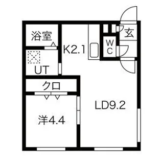 HOUSE OF MARQUIS XI(ハウスオブマーキス11)【3階】の間取り
