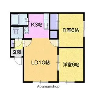 セピア末広【2階】の間取り