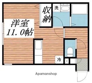 CLASS大町【103号室】の間取り