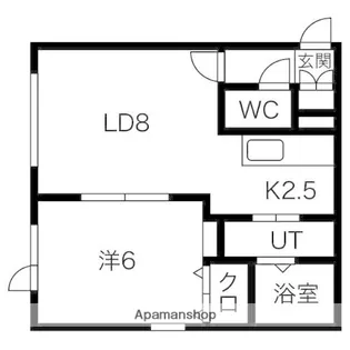 SUN LUMIERE(サン・ルミエール)【205号室】の間取り