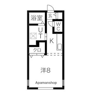 フェニックス福住【202号室】の間取り