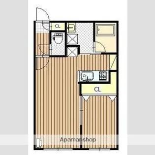 GARE DE CIEL(ガレドシエル)【2階】の間取り