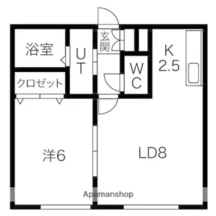 ガーデンローズ【2階】の間取り