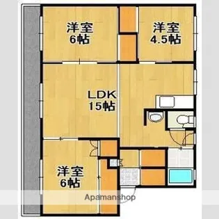 PRISM ENIWA 002【302号室】の間取り