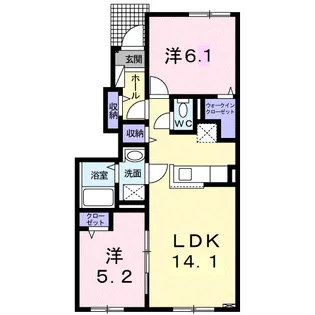 EXCEL 苫小牧(エクセル)【1階】の間取り