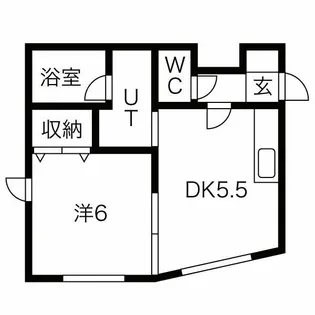ホープハウス【107号室】の間取り