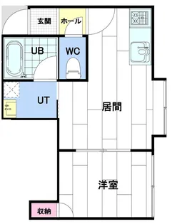 ヴィラセブンティ【2階】の間取り