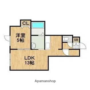 KENT HOUSE【1階】の間取り