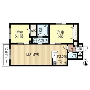 AYA HILLS【3階】の間取り
