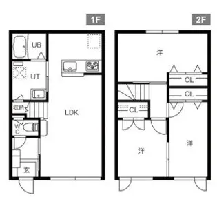 GREEN HILLS(グリーンヒルズ)【1階】の間取り