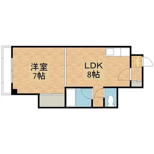 メゾン21【202号室】の間取り