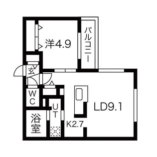 AO AKUA CTS【2階】の間取り