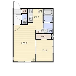 HORSE WIN19(ホース ウィン)【2階】の間取り