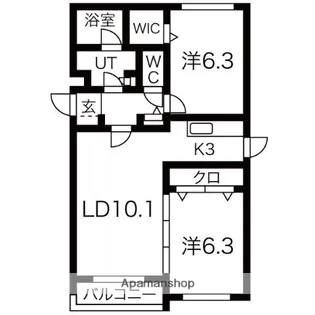 ROSSO【2階】の間取り