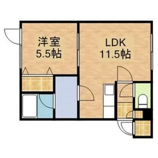 グランシャリオ【103号室】の間取り