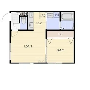 NEST.AOBA(ネストアオバ)【2階】の間取り