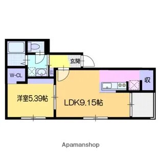 仮)リゾナテラス千歳【3階】の間取り