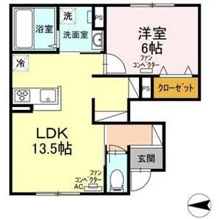 SERAMーB【1階】の間取り