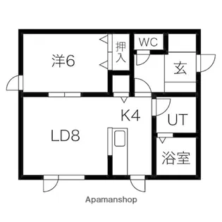 ECOA富丘Ⅰ【2階】の間取り