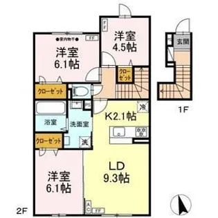 J14【2階】の間取り