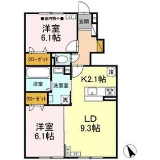 J14【1階】の間取り