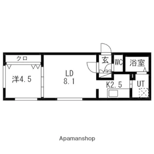 BLITZ(ブリッツ)【1階】の間取り