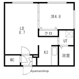 BLITZ(ブリッツ)【3階】の間取り