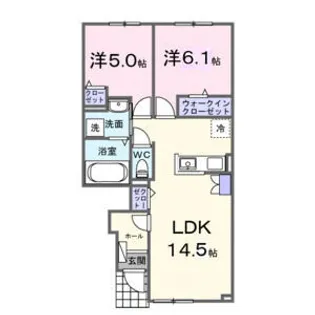 MUSICA(ムジカ)【1階】の間取り