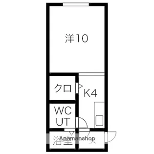 ポプリ高台【2階】の間取り