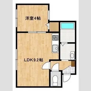 LIEN F・VILLAGE【3階】の間取り