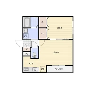 PRIME千歳朝日町【1階】の間取り