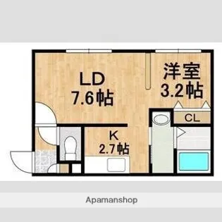 VIVACE【2階】の間取り