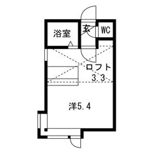 AMS文京台南町19B棟【208号室】の間取り