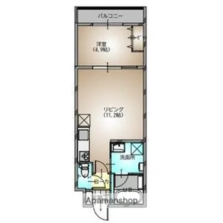 コート青葉三丁目【402号室】の間取り