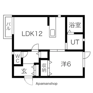 ECOA春日【2階】の間取り