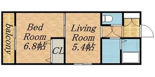 リーブル25【6階】の間取り