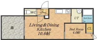 ティアラ4・3【1階】の間取り