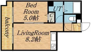 ローレル17【0403号室】の間取り