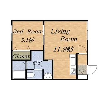 アベニール3・2【2階】の間取り