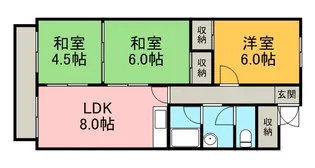 第17松井ビル【405号室】の間取り