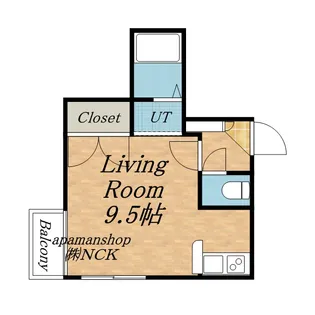 カステロ・デル・ソレ【3階】の間取り