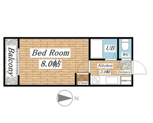 麻生SSビル【306号室】の間取り