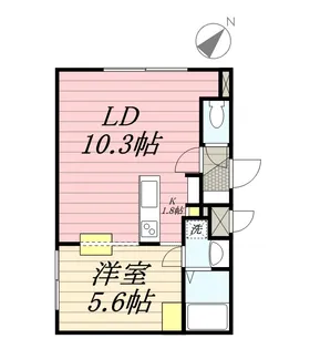 コラージュ琴似【3階】の間取り